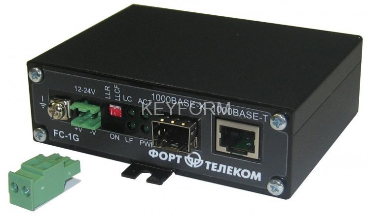 Медиаконвертер оптический Форт-Телеком Tfortis FC-1G