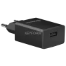 Defender Сетевой адаптер EPA-10 черный, 1xUSB, 5V/2.1А, пакет Defender 83572