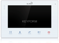 Монитор видеодомофона цветной «свободные руки» Slinex SQ-07 (белый)