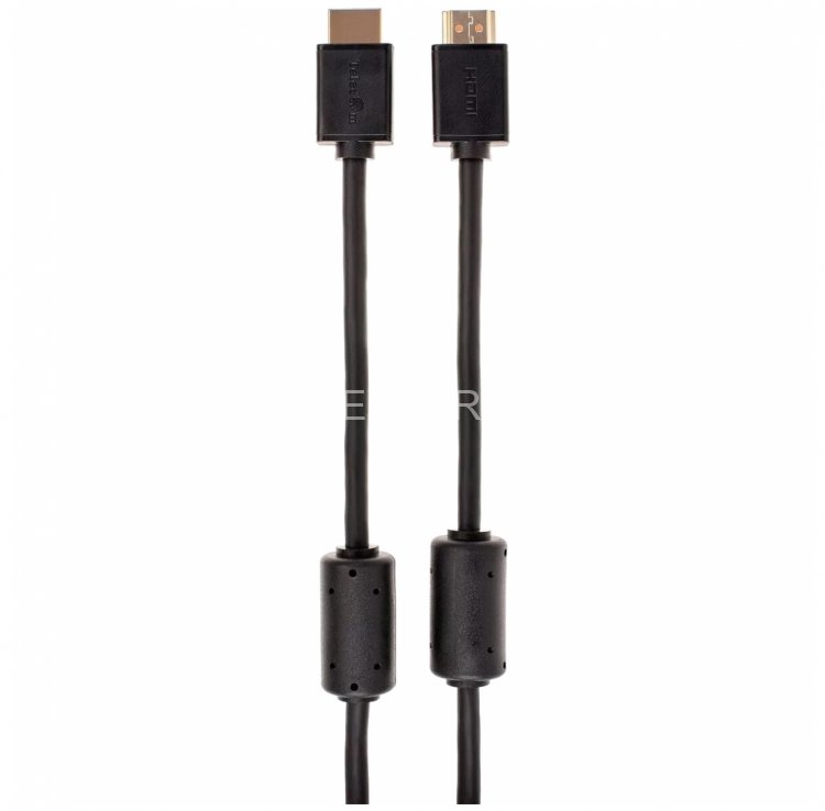 Кабель HDMI-19M --- HDMI-19M ver 2.0+3D/Ethernet ,3m, 2 фильтраTelecom <TCG215F-3M> VCOM TCG215F-3M