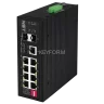 Промышленный PoE коммутатор Gigabit Ethernet NST NS-SW-8F3G-P/I