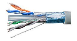 F/UTP4-C6-SIX-PE-OUTDOOR-305, 4x2xAWG23, CU