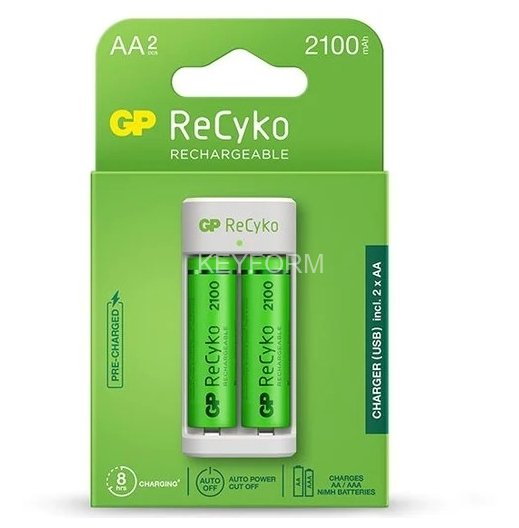 Зарядное устройство E211-2CRB1 для АА и ААА GP 4891199210402