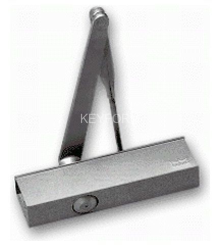 Доводчик серый для дверей весом до 120 кг, двухскоростной (без рычага) Dorma TS-73V