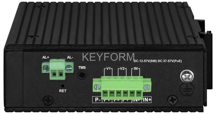 Промышленный управляемый (L2+) HiPoE коммутатор Gigabit Ethernet NST NS-SW-8G2G-PL/IM