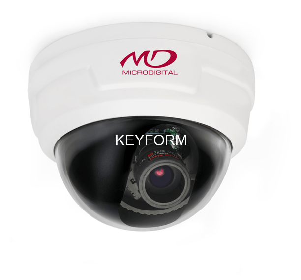 Видеокамера AHD купольная Microdigital MDC-AH7260VDN