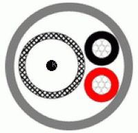 КВТ-В-2 2х0,5 (белый) (Паритет)