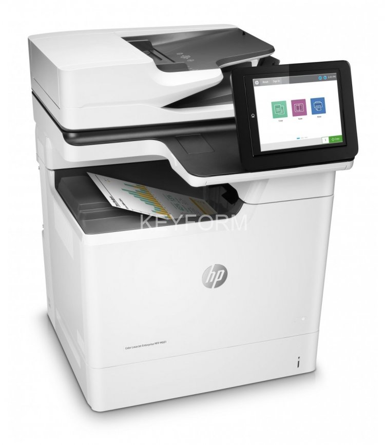 Лазерное МФУ HP Color LaserJet Enterprise M681dh