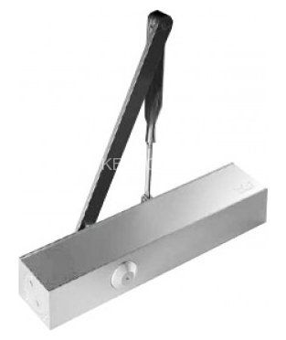 Доводчик белый для дверей весом до 160 кг, двухскоростной (без рычага) Dorma TS-83