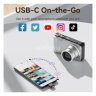 Картридер Vention OTG USB 2.0 CM / MicroSD - Серый Vention CLMH0