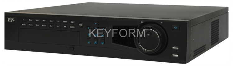 Видеорегистратор сетевой (IP-регистратор) 16-канальный RVi, RVi RVi-IPN16/8-PRO