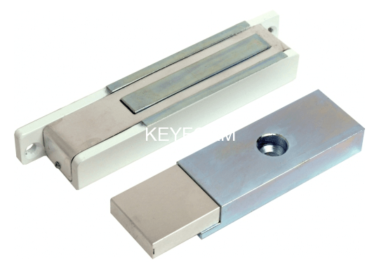 Замок электромагнитный AL-150-24V Premium (белый)