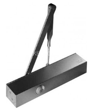 Доводчик серый для дверей весом до 160 кг, двухскоростной (без рычага) Dorma TS-83