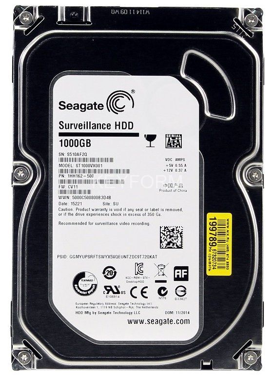 HDD 1000 GB (1 TB) SATA-III Original ST1000VX001