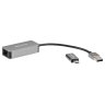Кабель-переходник USB 3.0-->RJ-45 2.5G Ethernet, and TypeC адаптер 0.15м Telecom <TU325M> VCOM TU325M