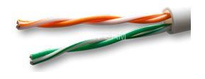 UTP2-C5E-MEDIAN-PVC-INDOOR-500, 2x2xAWG24, CU