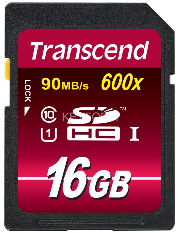 Карта памяти Transcend SDHC Class 10 UHS-I 600x