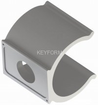 Клипса для крепления наклеек