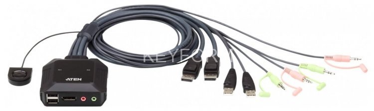 Кабельный KVM-переключатель ATEN CS22DP