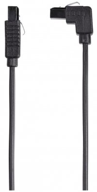 Кабель SATA M --SATA M 3.0V 7 pin  угловой разъем Telecom  0.5m &lt;TUS705-0.5M&gt; VCOM TUS705-0.5M