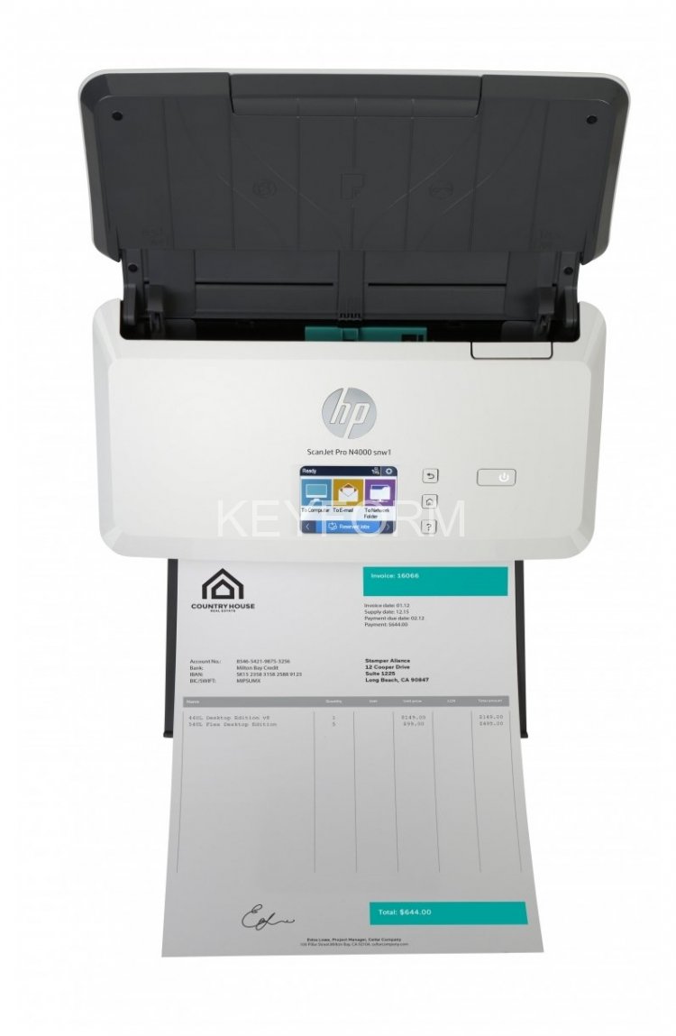 Сканер HP ScanJet Pro N4000 snw1 (6FW08A#B19)