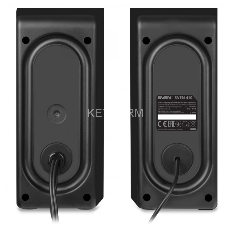 АС SVEN 410, черный (6 Вт, питание USB, подсветка) Sven SV-020941