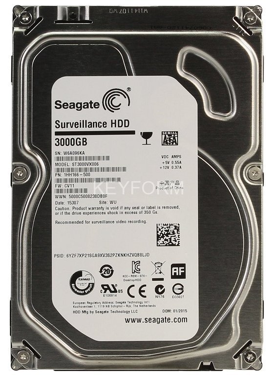 HDD 3000 GB (3 TB) SATA-III Original ST3000VX006