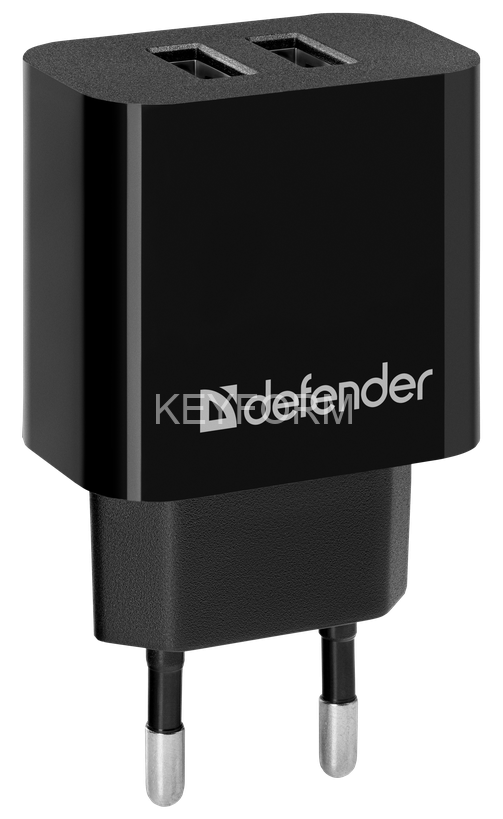 Defender Сетевой адаптер UPC-21 2xUSB,5V/2.1А кабель microUSB Defender 83581