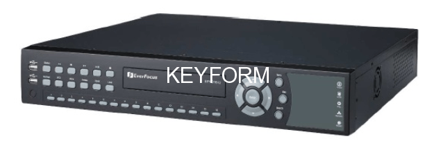 Видеорегистратор AHD 16-канальный EverFocus ECOR-HD16x1