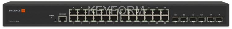 Коммутатор с питанием по PoE EVIDENCE Cross-24/HPoE