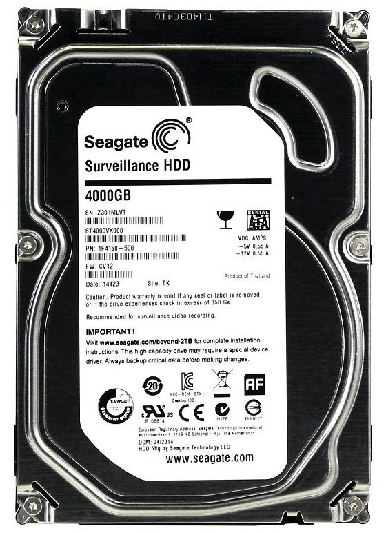 HDD 4000 GB (4 TB) SATA-III Original ST4000VX000