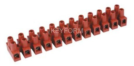 Клеммник 12х2х4, фибергласс (43312FV)