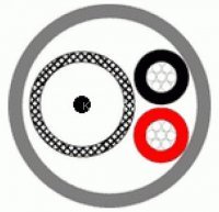 КВТ-В-2 2х0,35 (белый) (Паритет)