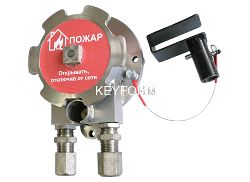 Извещатель пожарный ручной взрывозащищенный Спектрон ТПП ИП 535-Спектрон-Exd-Н ПОЖАР
