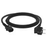 GCR Кабель питания PROF 1.0m, Евровилка угловая - С13, 3*1,0mm, черный, GCR-54375 Greenconnect GCR-54375