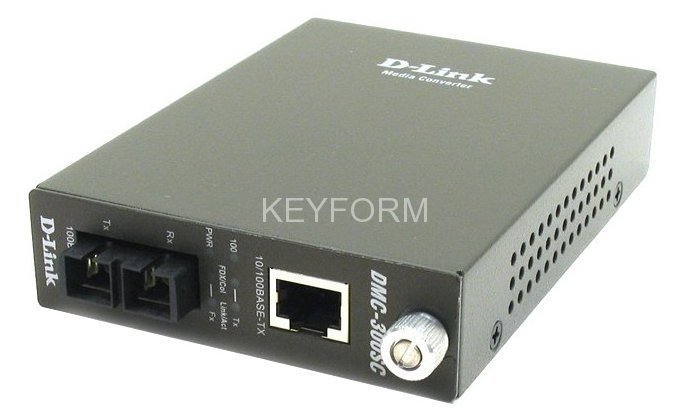 Медиаконвертер оптический многомодовый D-link DMC-300SC