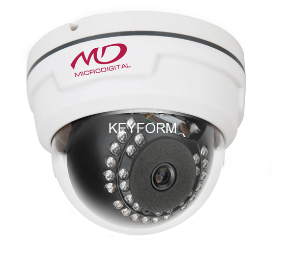 Видеокамера AHD купольная Microdigital MDC-AH7290FTN-24