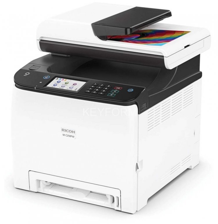 Цветное МФУ с факсом Ricoh M C250FW (408329)