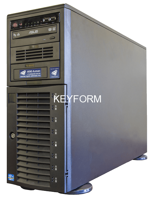 Видеорегистратор сетевой для IP видеокамер Diamond M-419/144/BTURH