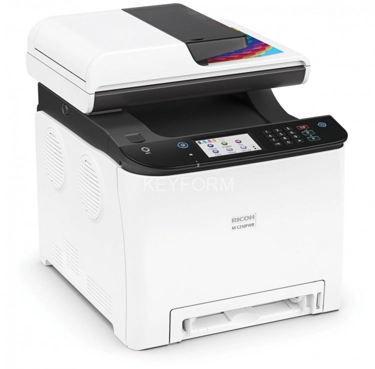 Цветное МФУ с факсом Ricoh M C250FWB (408327)
