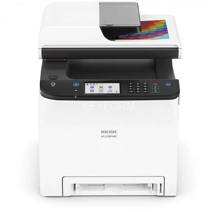 Цветное МФУ с факсом Ricoh M C250FWB (408327)