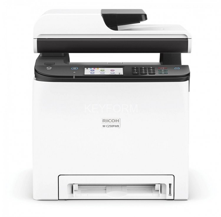 Цветное МФУ с факсом Ricoh M C250FWB (408327)