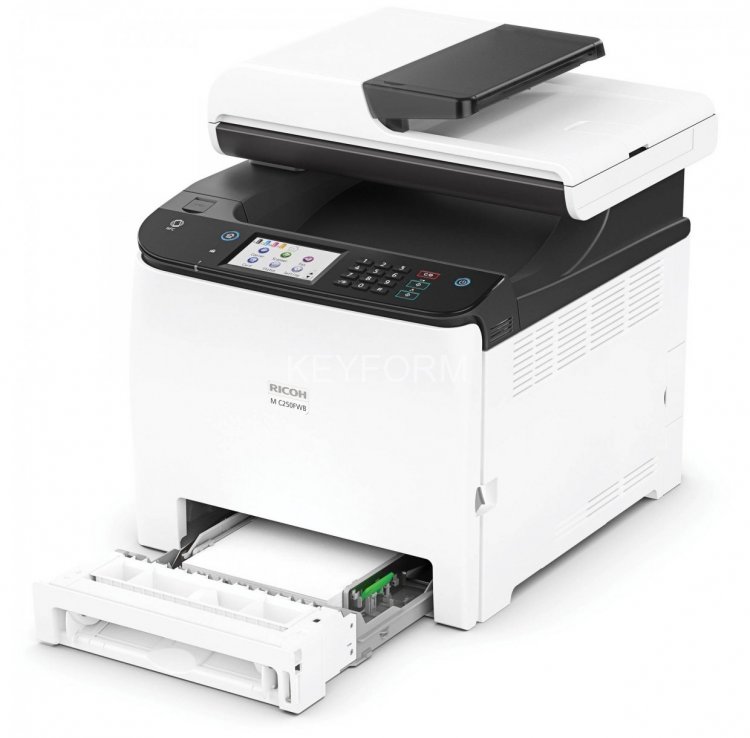 Цветное МФУ с факсом Ricoh M C250FWB (408327)