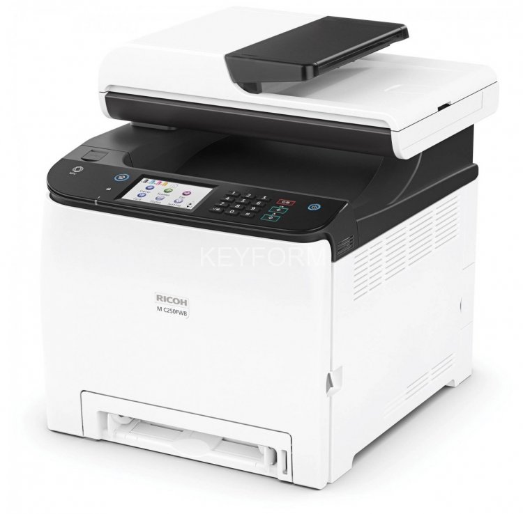 Цветное МФУ с факсом Ricoh M C250FWB (408327)
