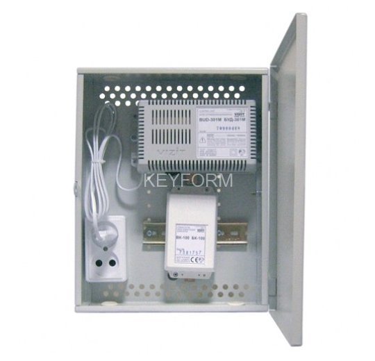 Бокс для монтажа блоков питания, управления и коммутации VIZIT VISIT-MB1