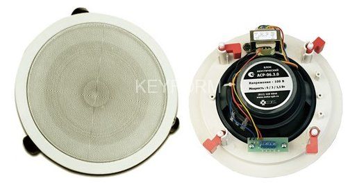 Громкоговоритель потолочный Мета АСР-06.3.0 -100В