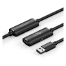 Активный кабель-удлинитель Vention USB 2.0 AM/AF с усилителем - 20м Черный Vention CBKBQ