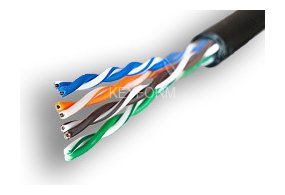 UTP4-C5E-STANDARD-PE-OUTDOOR-305, 4x2xAWG24, CU
