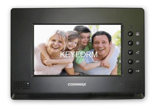 Монитор видеодомофона цветной Commax CDV-70A/Vizit (черный)