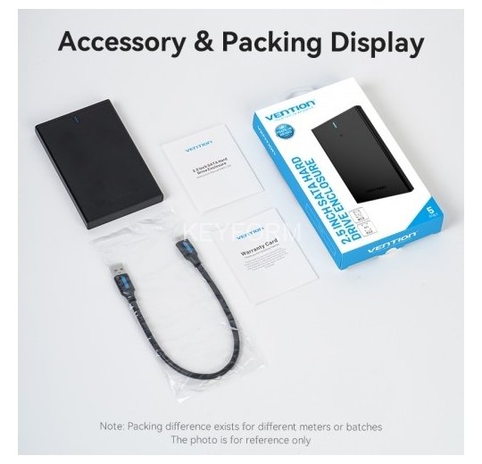 Внешний корпус Vention для HDD/SSD 2.5